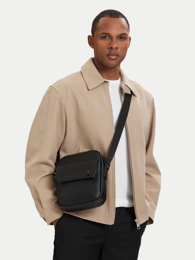 U.S. Polo Assn. Плоска сумка U.S. Polo Assn. BEUXT5749MVP Чорний