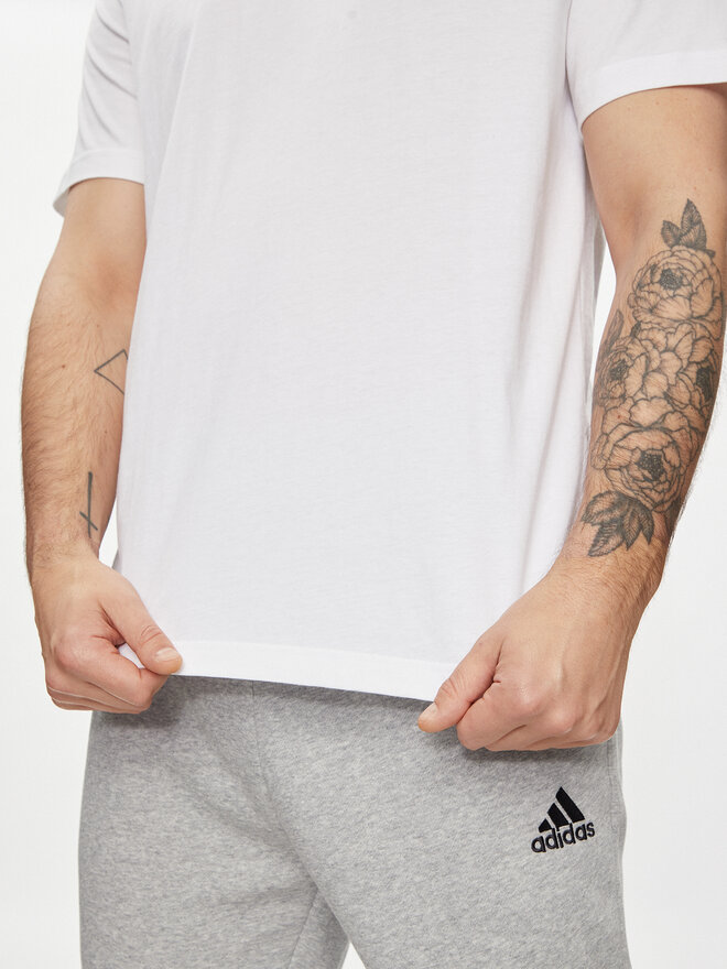 adidas adidas Camiseta Essentials Single Jersey Embroidered Small Logo T-Shirt IC9286 Blanco Regular Fit