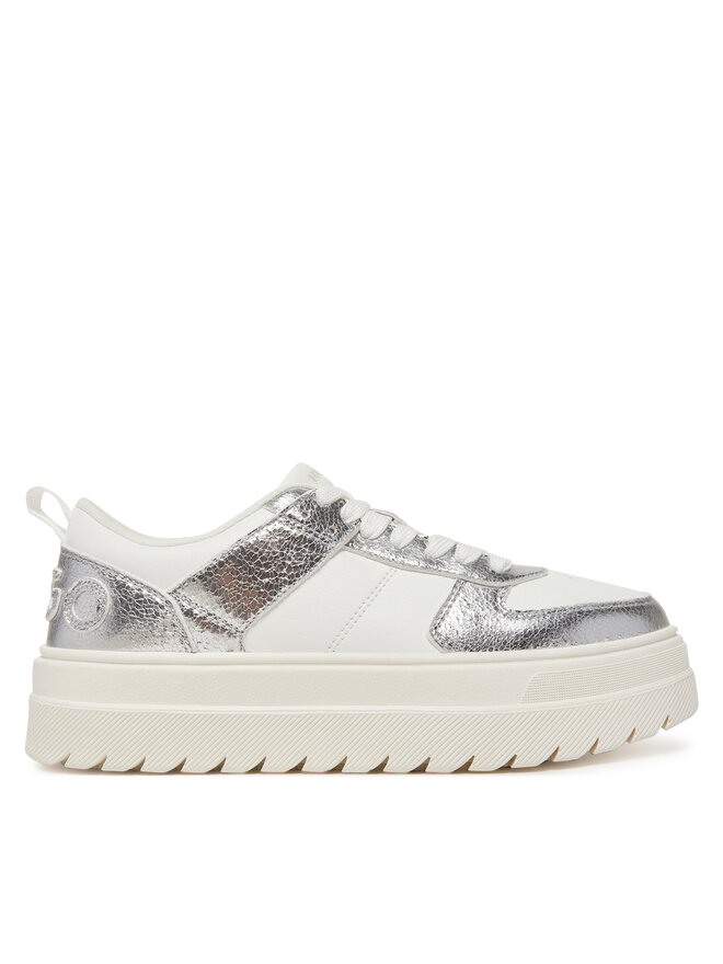 HUGO Sneakersy HUGO Lyssa Tenn 50541577 Biela