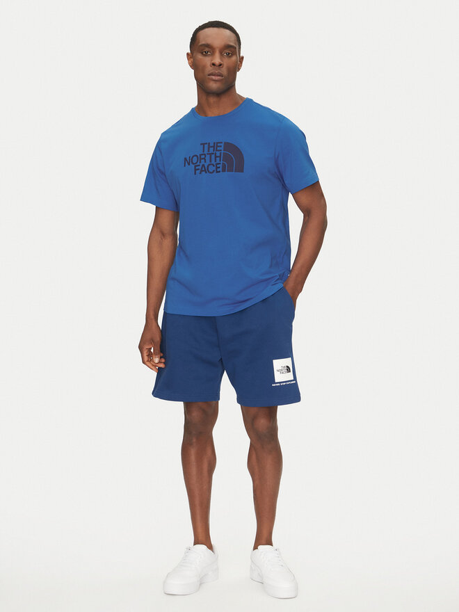 The North Face The North Face Camiseta Easy NF0A8A6C Azul Regular Fit