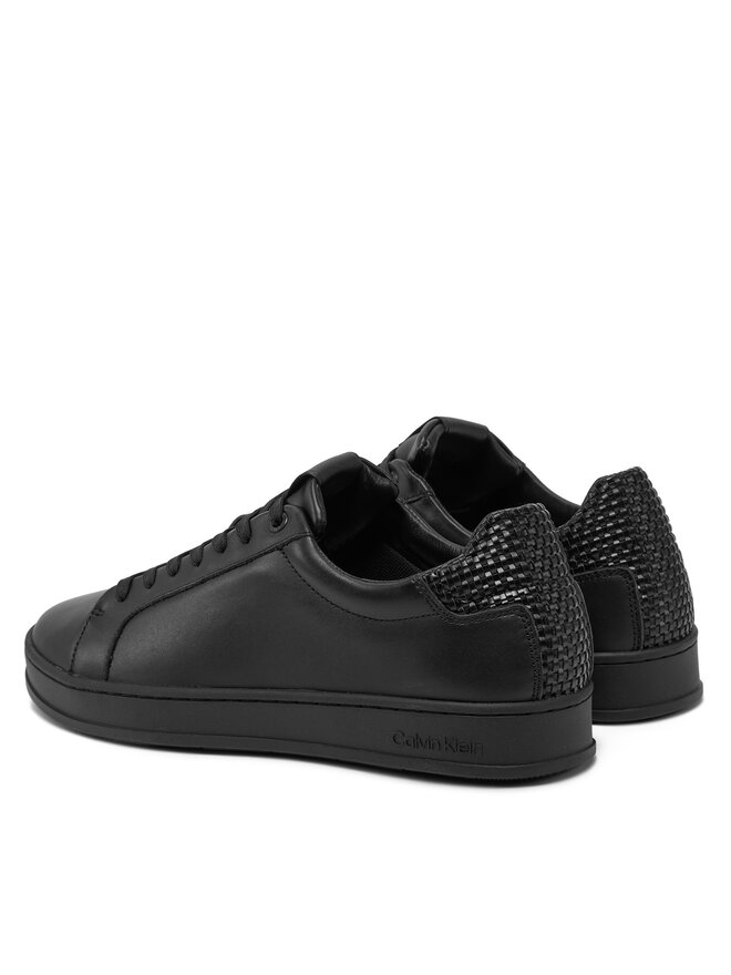 Calvin Klein Sneakers Calvin Klein Low Top Lace Up Woven HM0HM01767 Schwarz