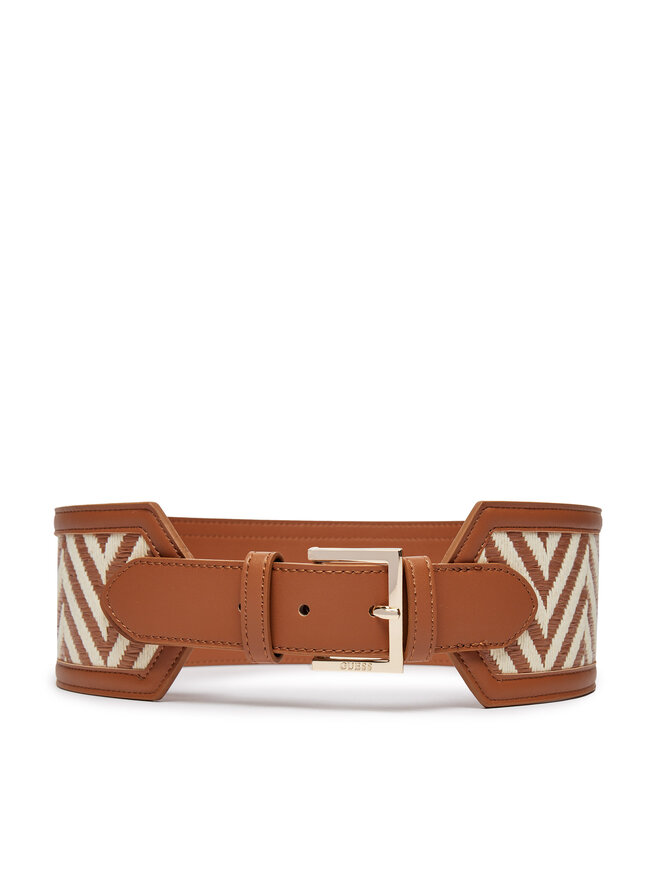 Guess Dámský pásek Guess BW9125 P4280 Hnědá