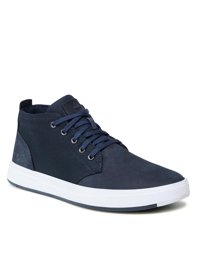 Sneakers Timberland Davis Square F L Chukka TB0A1SF30191 Bleu marine chaussures