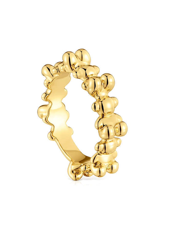 TOUS Ring TOUS Bold Bear 1004342512 Goldfarben