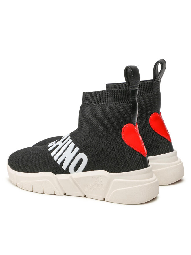 LOVE MOSCHINO Сникърси LOVE MOSCHINO JA15123G1FIZ800A Черен