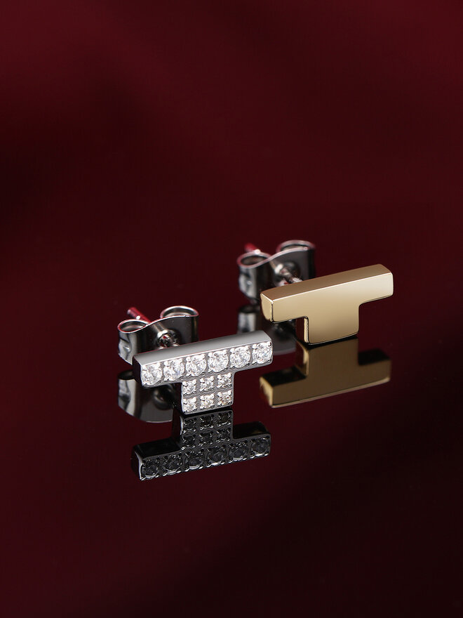 Trussardi Kolczyki Trussardi TJAXC37 Złoty