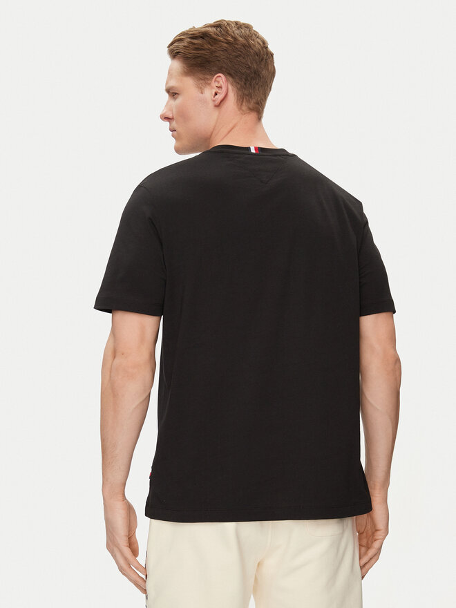 Tommy Hilfiger Tommy Hilfiger T-Shirt 85' MW0MW34427 Μαύρο Regular Fit