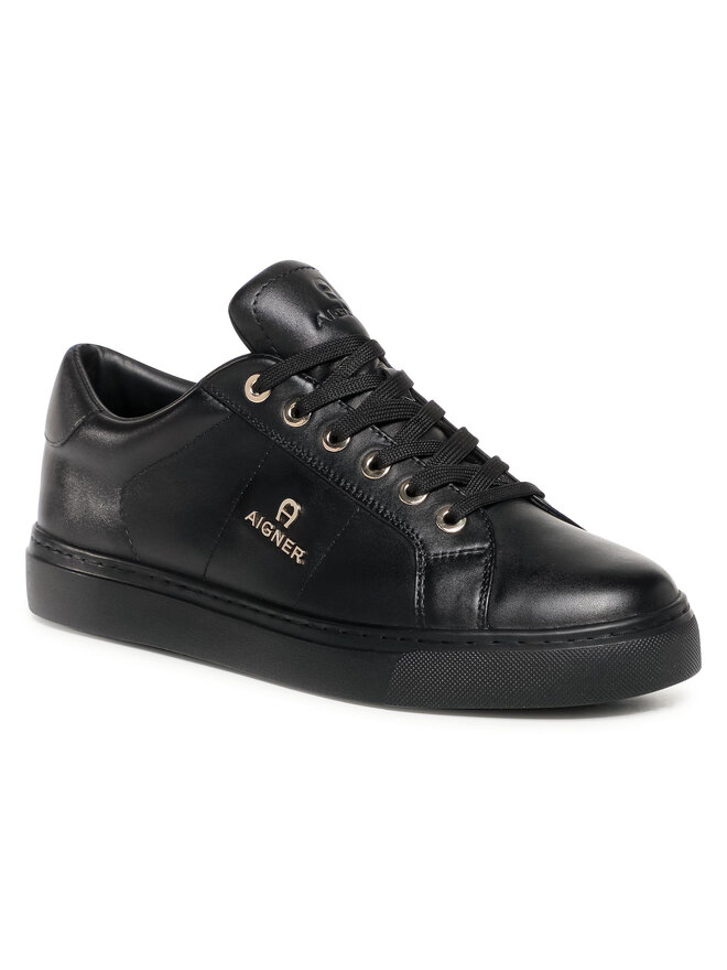 ※diana Sneakersy Aigner Diane 47A 1202530 Czarny | eobuwie.com.pl