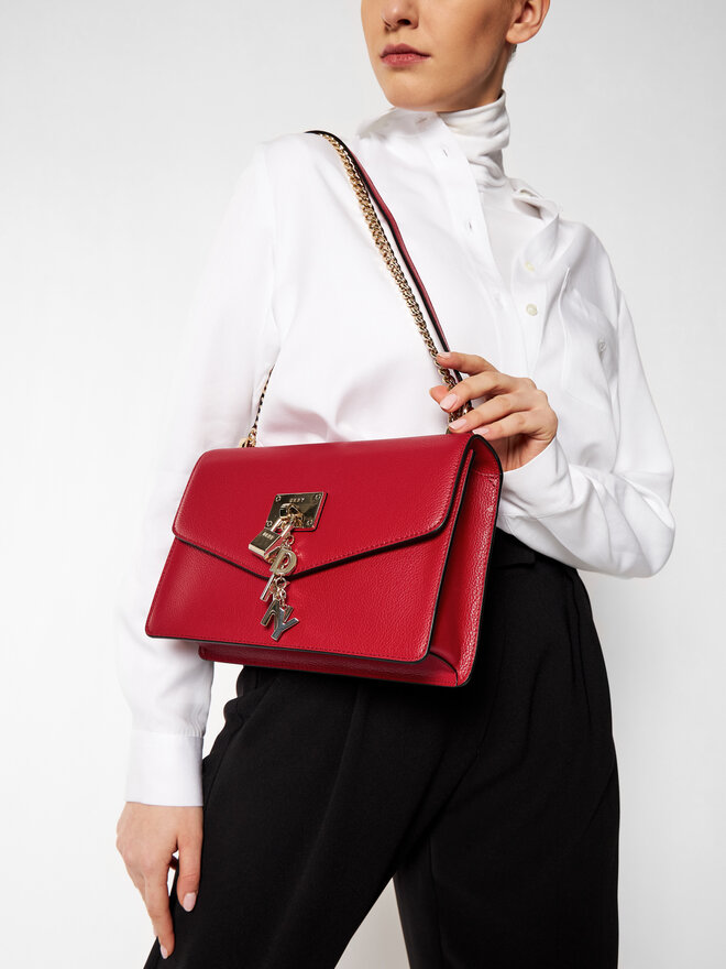 DKNY Сумка DKNY Elissa Lg Shoulder R813H281 Червоний