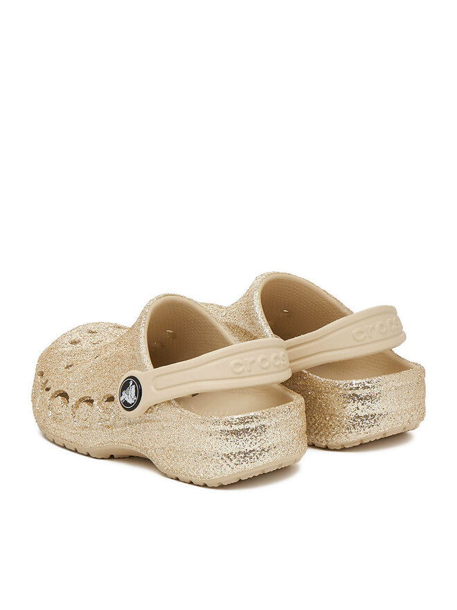 Crocs Klapki Crocs C-BAYA CLOG T 207014-11S Złoty