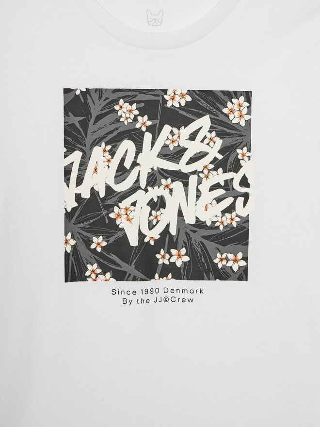 Jack&Jones Junior Jack&Jones Junior Camiseta Hawaii 12269916 Blanco Standard Fit