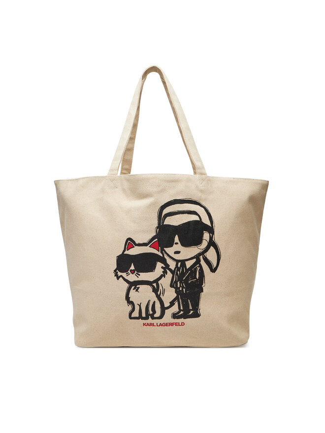KARL LAGERFELD Torebka KARL LAGERFELD A2W50026 Beżowy