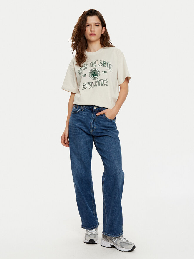 New Balance New Balance T-Shirt WT43548 Braun Oversize