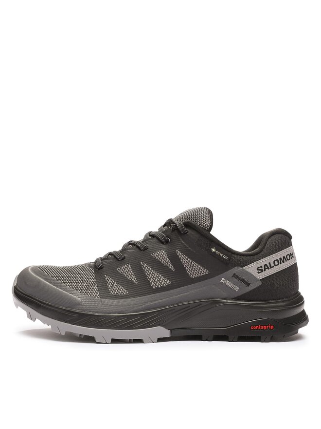 Salomon Trekingová obuv Salomon Outrise Gtx W GORE-TEX L47142600 Čierna