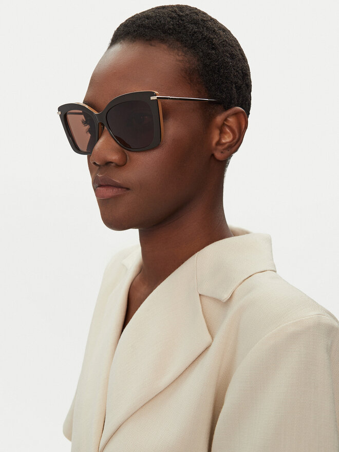 Max Mara Sončna očala Max Mara MM0101 50E Rjava
