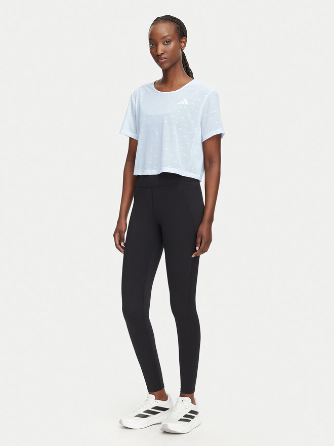 adidas adidas T-Shirt Strength Essentials Workout Boxy Mesh KT3828 Weiß Relaxed Fit