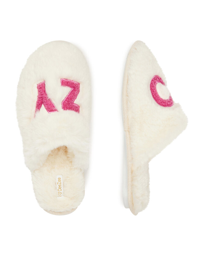 DeeZee Papuče DeeZee DKSP23112606 Écru