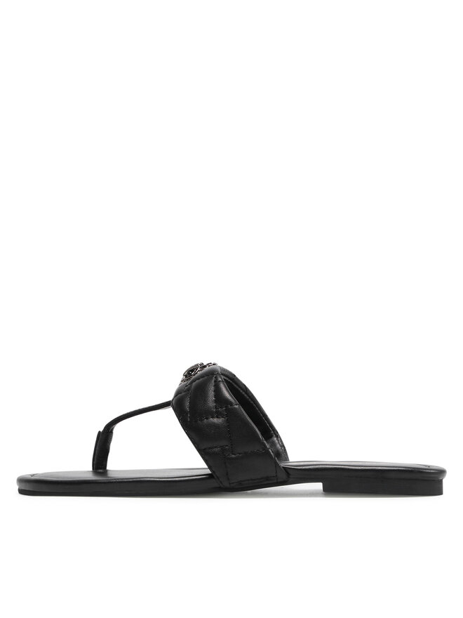 Kurt Geiger Flip flop Kurt Geiger Kensington T-Bar Sandal 8651400109 Negru
