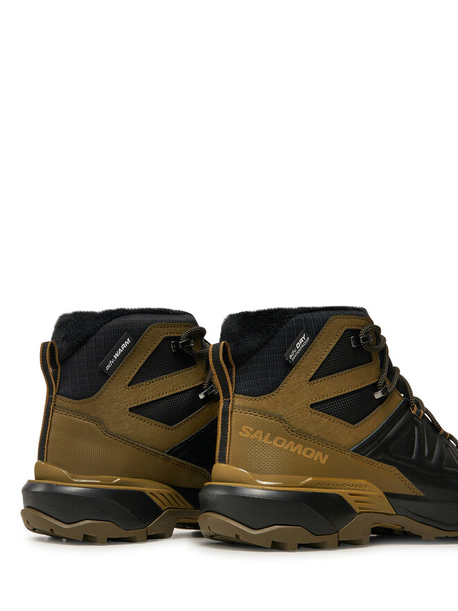 Salomon Trekkingschuhe Salomon X Ultra Snowpilot Waterproof L47585700 Schwarz