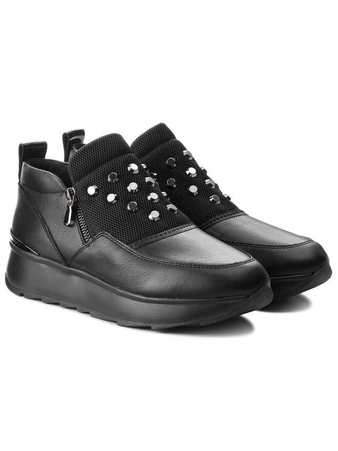 Sneakers Geox D Gendry A D745TA 08554 C9999 Noir chaussures