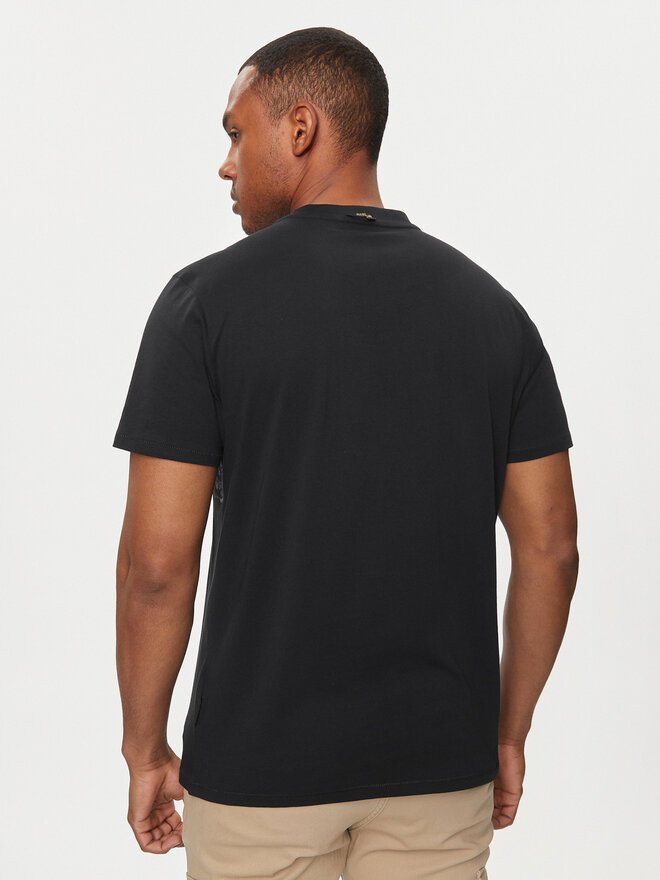 Napapijri Napapijri T-Shirt S-Turin NP0A4HQG Schwarz Regular Fit