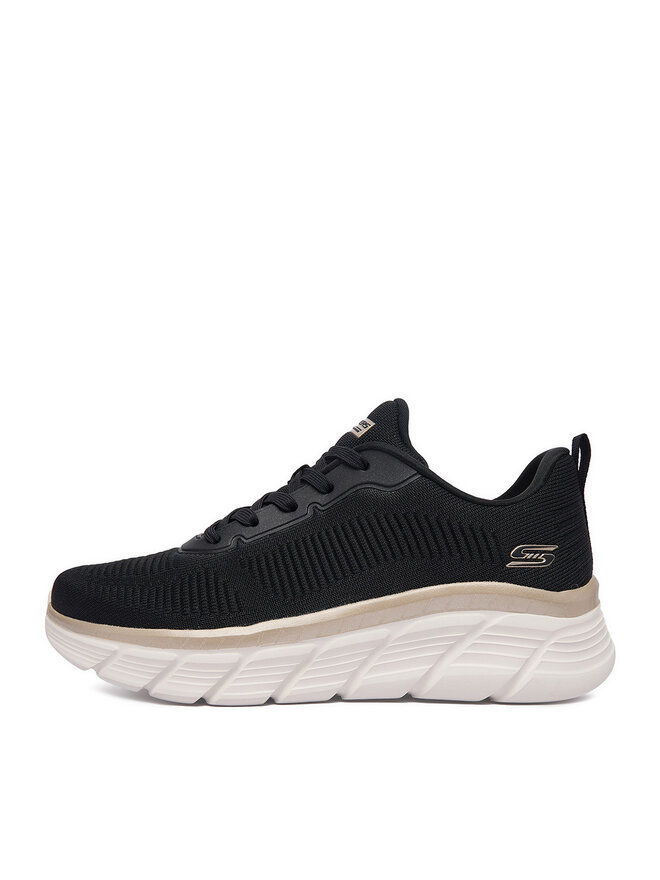 Skechers Sneakers Skechers C-BOBS HI FLEX 117385 BKGD Schwarz