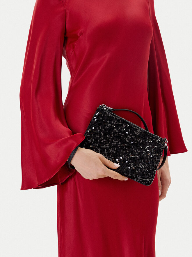 Coccinelle Handtasche Coccinelle E5 SME 55 F5 01 Schwarz