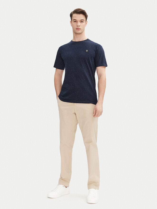 INDICODE INDICODE Футболка Carlsin 41-121 Cиній Regular Fit
