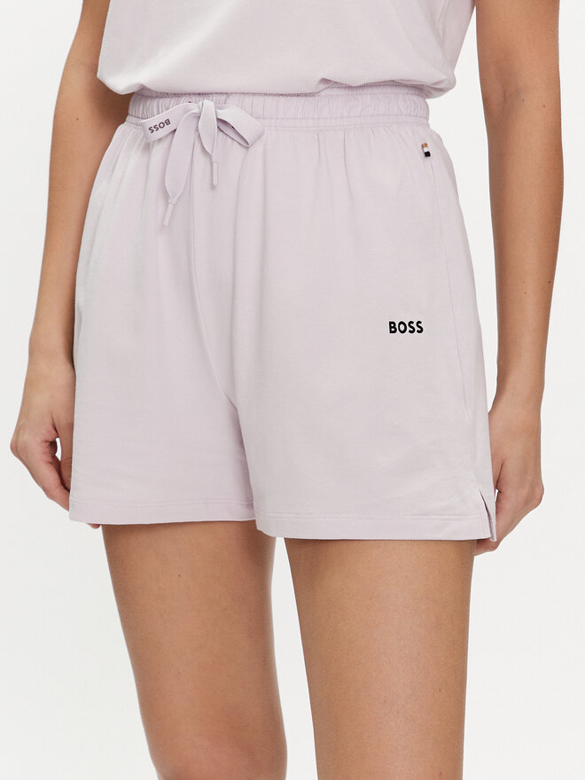 BOSS Boss Піжамні шорти 50515606 Фіолетовий Regular Fit
