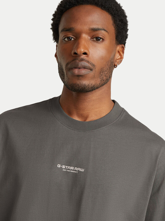G-Star Raw G-Star Raw Póló D24780-C336 Szürke Boxy Fit