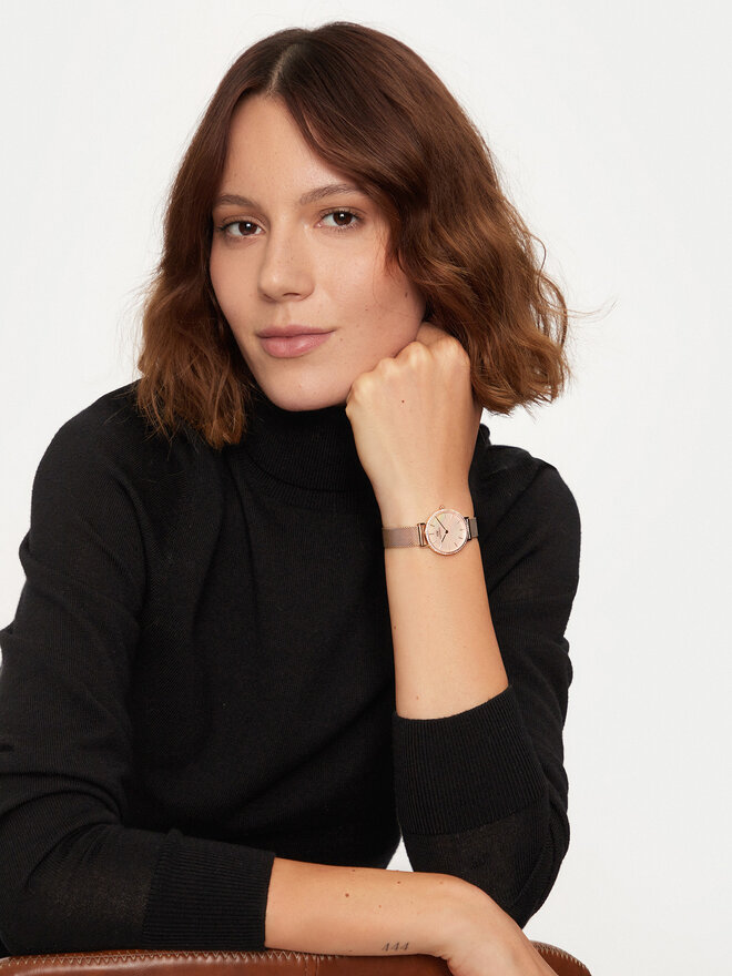 Daniel Wellington Uhr Daniel Wellington Petite Lumine DW00100663 Goldfarben