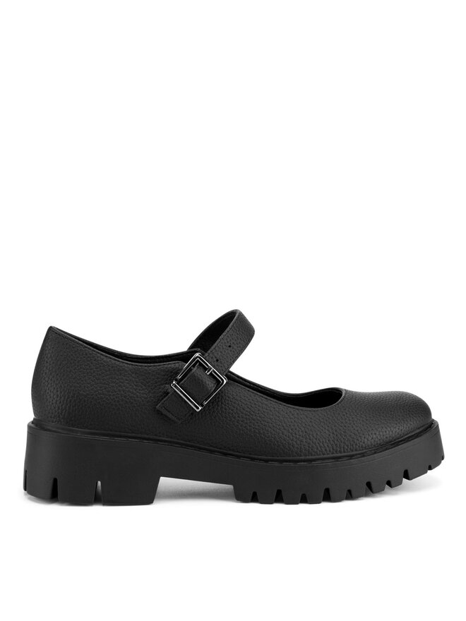 DeeZee Loafersy DeeZee 8-829-1 Czarny