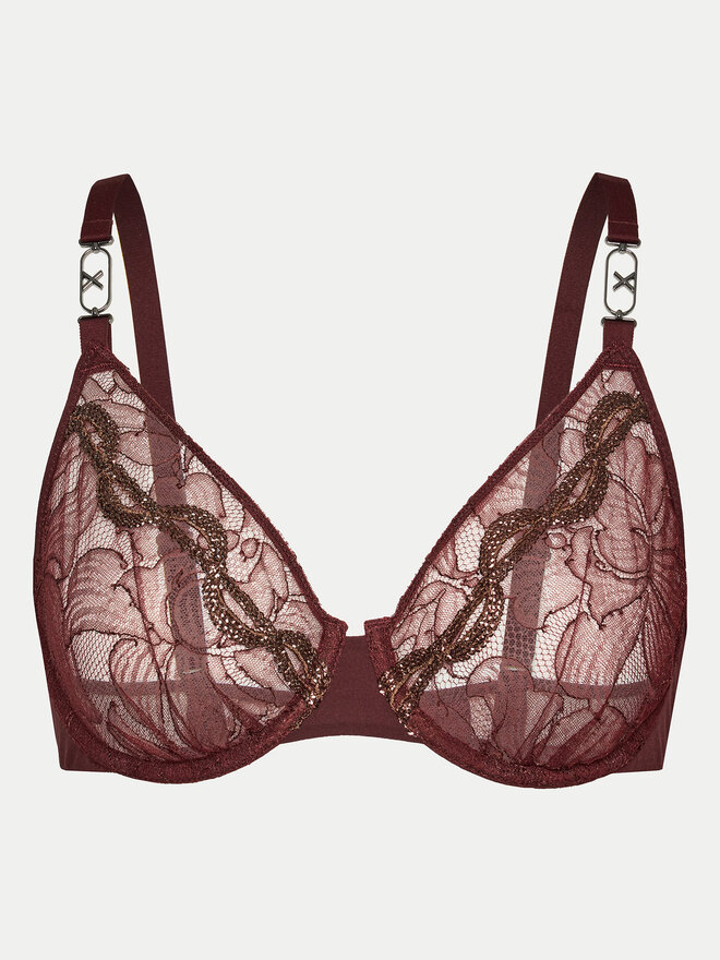 Chantelle X Chantelle X Бюстгальтер з підкладкою Xtravagant C06GM9 Бордовий