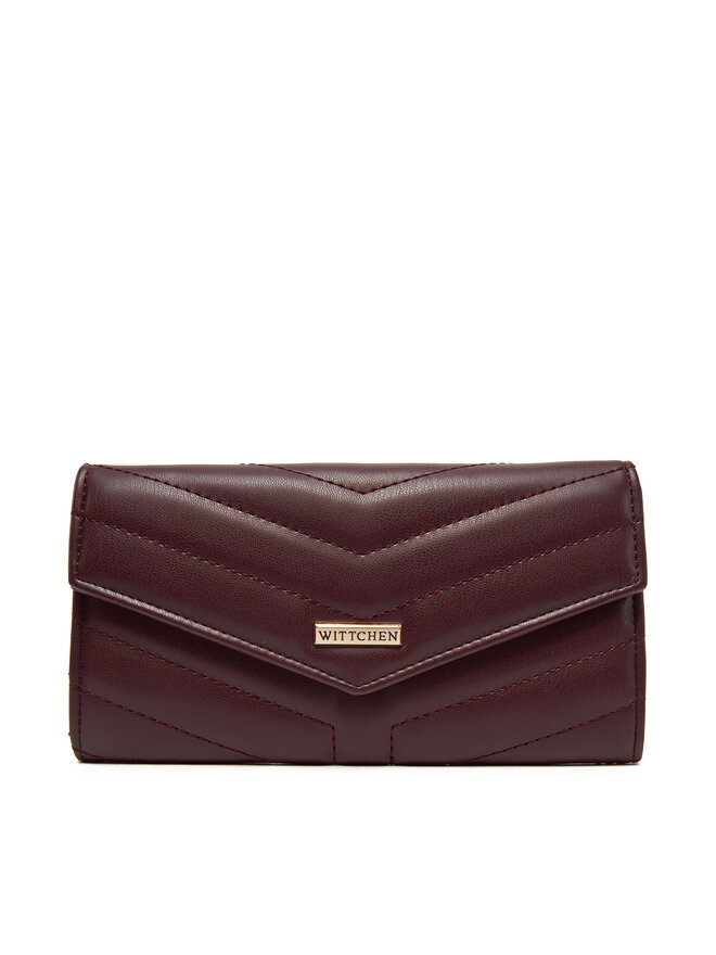 WITTCHEN Portafoglio grande da donna WITTCHEN 99-1Y-515-3 Bordeaux