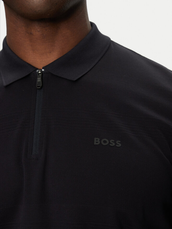 BOSS BOSS Poloshirt Philix Pima 50538177 Dunkelblau Regular Fit