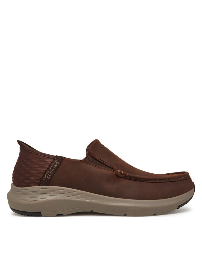 Skechers Nizki čevlji Skechers Oswin 204866 Rjava