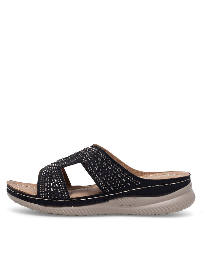 Clara Barson Şlapi Clara Barson WYL05010-30 Negru