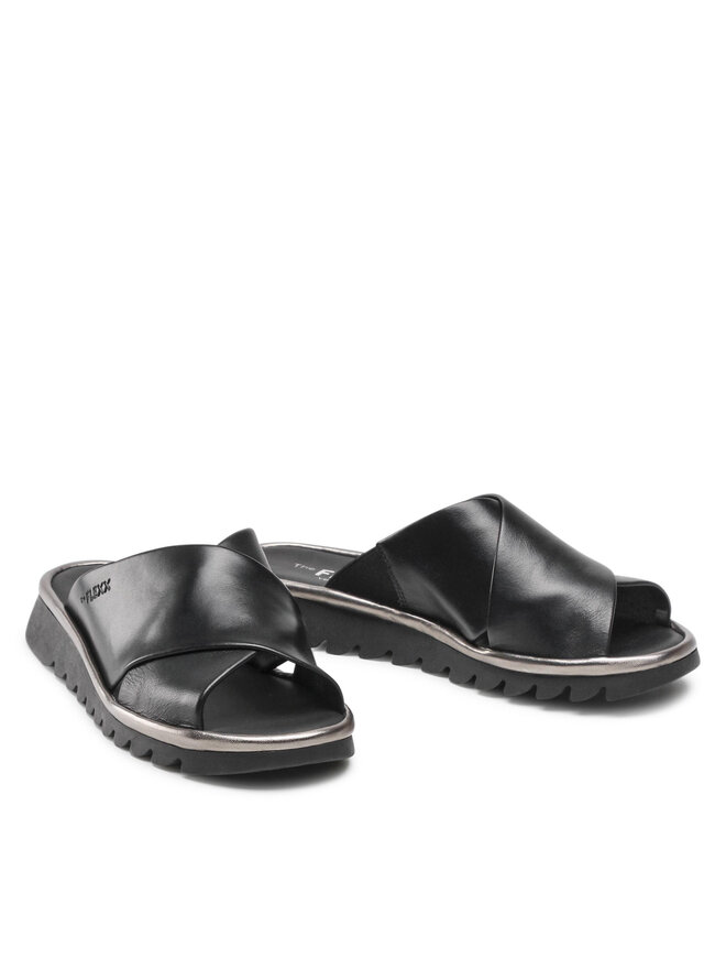 The Flexx Pantoletten The Flexx Caris DS22-B222.63 Schwarz