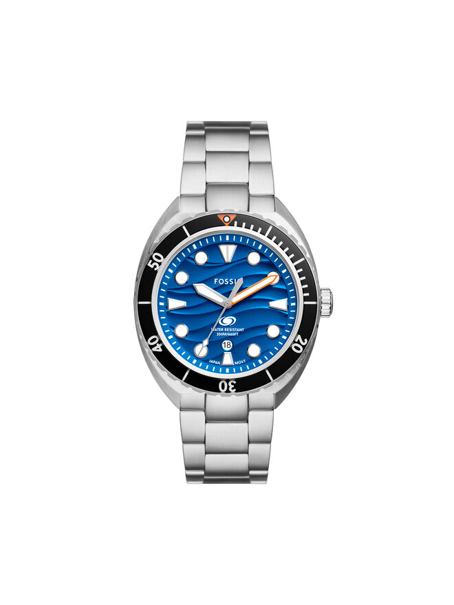 Fossil Годинник Fossil Breaker FS6064 Голубий