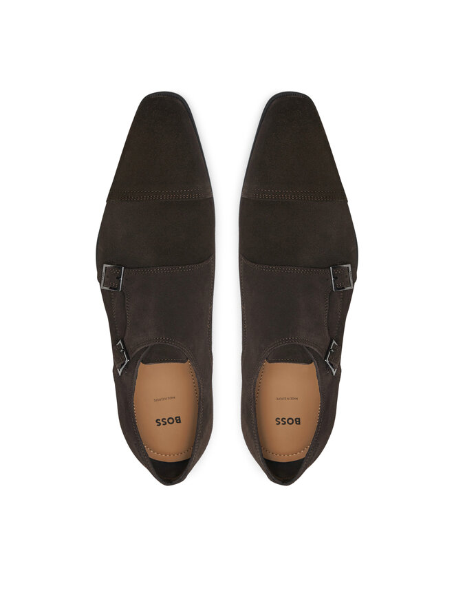 BOSS Zapatos hasta el tobillo Boss Theon Monk sdtc 50523052 Marrón