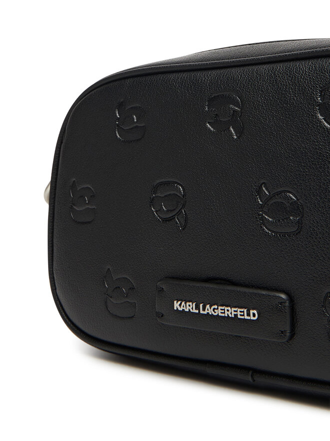 KARL LAGERFELD Táska KARL LAGERFELD A3W30112 Fekete