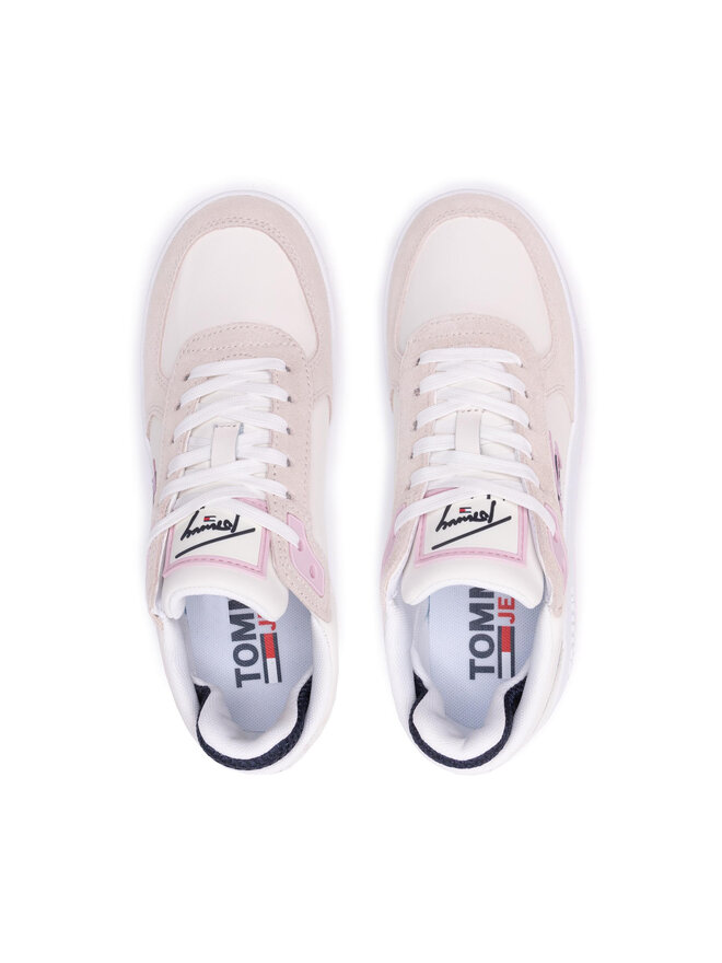 Tommy Hilfiger Sneakers Tommy Hilfiger Iconic Flatform EN0EN01421 Beige