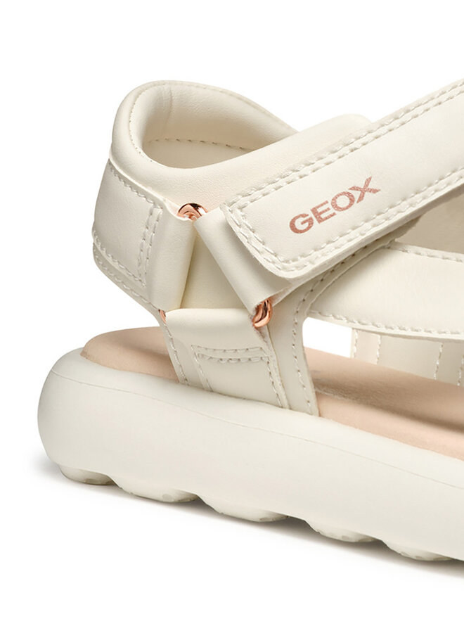 Geox Sandály Geox J Puffypop Gi J55MSC 000BC C1058 M Écru