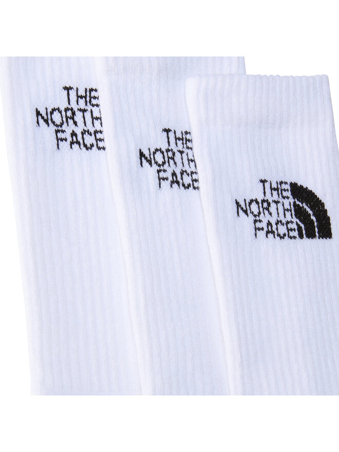 The North Face Комплект 3 чифта дълги чорапи мъжки The North Face NF0A882HFN41 Бял