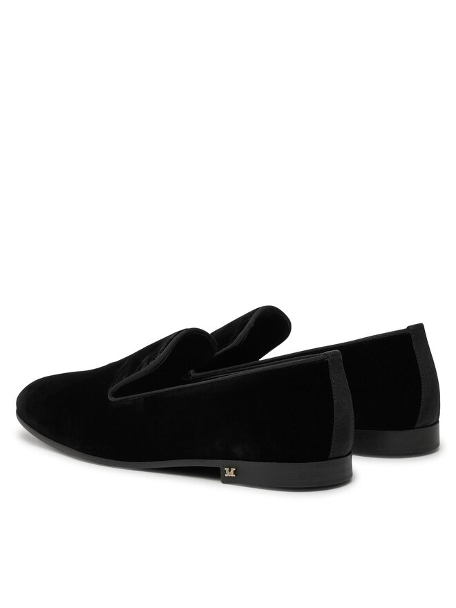 Max Mara Slipper Max Mara VELVETSLIPPER 2424526272600 Schwarz