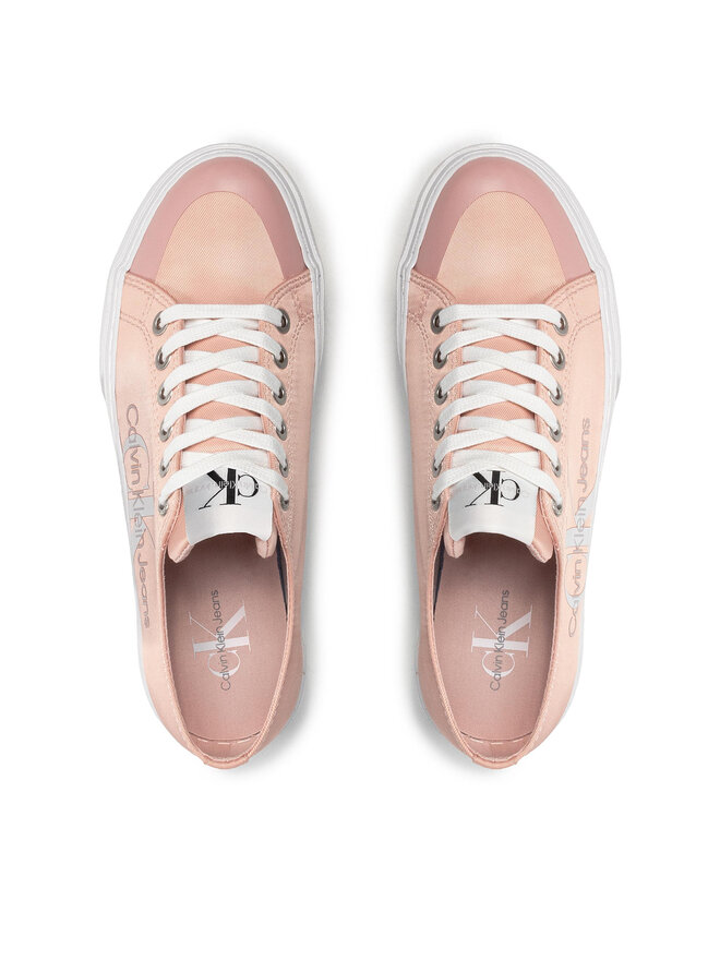 Calvin Klein Jeans Sneakers Calvin Klein Jeans Flatform Vulcanized Extra 1 YW0YW00493 Rosa