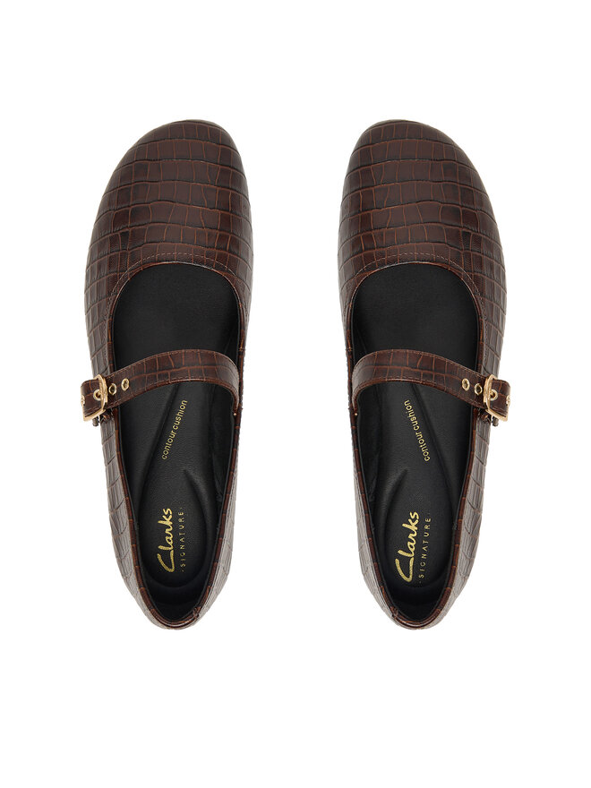 Clarks Ballerinas Clarks Livia Jane 26327192 Braun