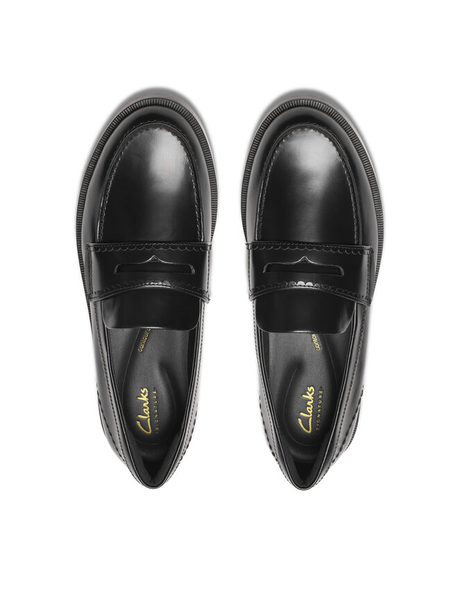 Clarks Mokassins Clarks Straven Edge 26181277 Schwarz