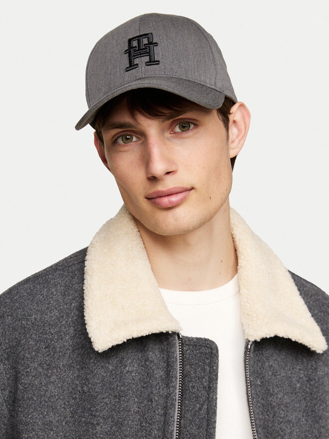 Tommy Hilfiger Baseball sapka Tommy Hilfiger Imd 6 Panel AM0AM12805 Szürke