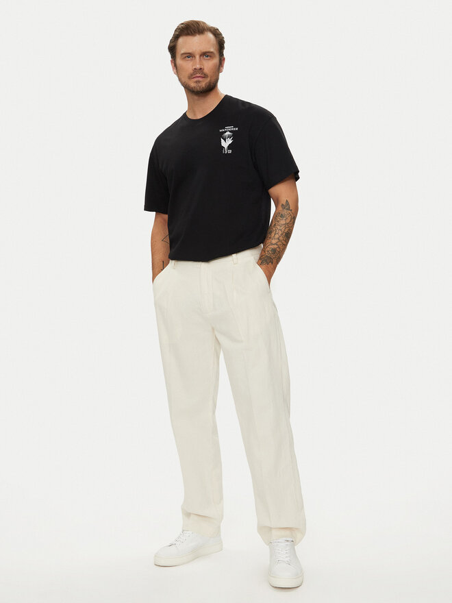 Jack&Jones Jack&Jones Marškinėliai Bradley 12264415 Juoda Relaxed Fit